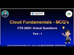 CTS 2025 Cloud Computing | Actual Questions Asked in Exam