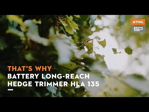 STIHL HLA 135 PRO Battery Long-Reach Hedge Trimmer