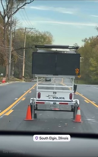 South Elgin Boulevard is beautifully repaved and striped. But wait 'til you get home to call your friends about it. #HandsOnTheWheelNotThePhone #DropThePhone #SouthElgin | Village of South Elgin