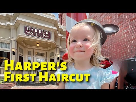 First Haircut Experience at Harmony Barbershop at the Magic Kingdom | Price in Description