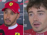 Hamilton and LeClerc share thoughts after Ferrari perform second best