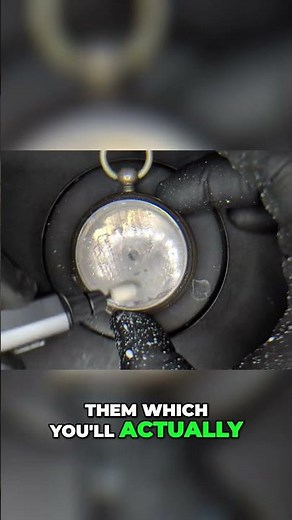 Rotary Tool Watch Polishing #watchrepair #horology #watchrestoration #FineWinding #vintagewatches