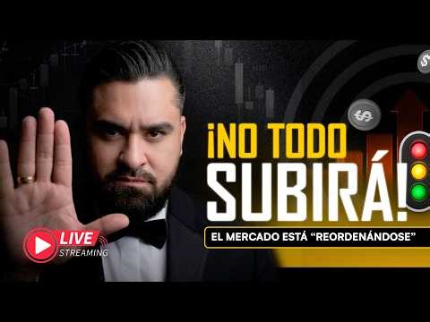 💥 No es euforia ni pánico: el mercado está “reordenándose” y tú decides | Trading en Vivo 🔴