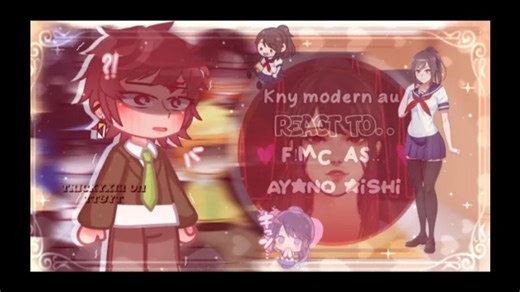 【Demon Slayer／react／yandere simulator】鬼灭之刃现代au 反应 病娇模拟器！