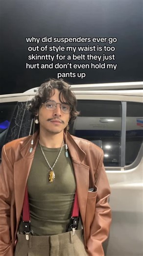 Wim on Instagram: "bringing suspenders back #suspenders #style #belt #fashion #outfits #bringingitback"