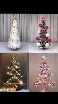 4 Creative Christmas Tree Ideas 🎁🎄