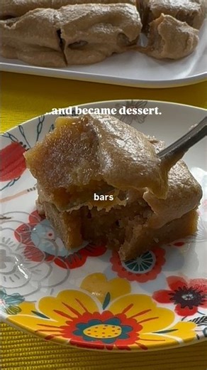 Instant Pot Banana Bars with Maple Frosting