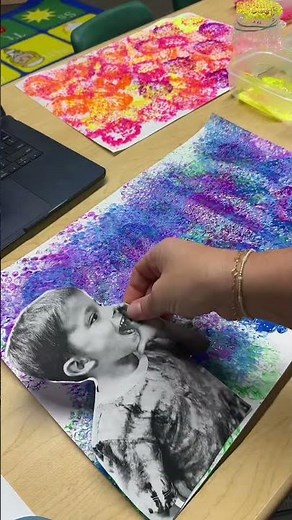This All About Me Bubble Art project is such a fun beginning of the year activity