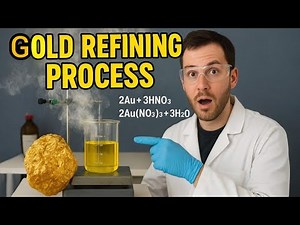 How Gold Is Refined in Laboratory – Amazing Chemical Reaction!