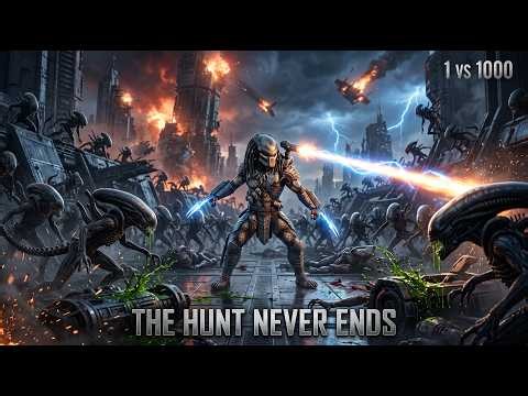1 Predator vs. 1,000 Aliens — Who Wins? (Full Movie)