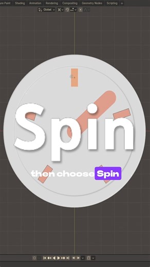 You won't believe how easy rotating objects in Blender can be! Watch this video 📹 #blendertips