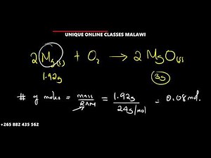 Form 3 Chemistry - Stoichiometry (How to find theoretical yield)