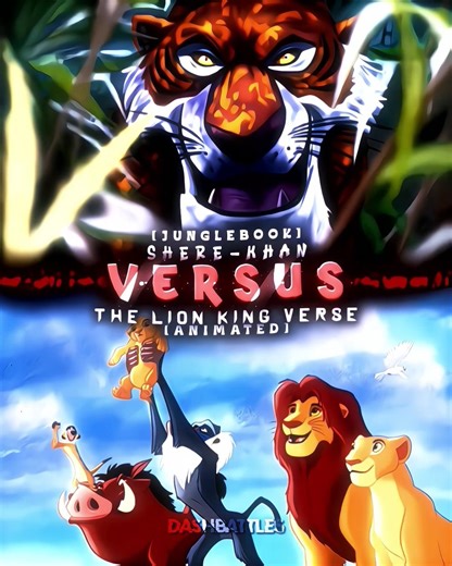 Shere Khan vs The lion king verse