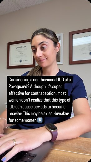 There are pros and cons to all choices 👇🏼 ⭐️Birth control aka contraception is no different. Both the hormonal and non-hormonal IUDs are super effective methods, but it’s important to know that both have different effects on your menstrual cycle. Let’s break it down 👇🏼 🌟Mirena, Liletta, Kyleena = progestin-based IUDs that often lighten or even stop periods. 🌟Paragard = hormone-free, but periods can become heavier and crampier. 🌀 The more you know, the more empowered you are. ✨ Let’s find 