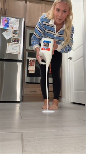 LouisAyy on Instagram: "She ruined her kitchen floor... Video Credit: serenaneel (TikTok) #reels #reelsfeed #instagramreels #cringe #slime #comedy #funny"
