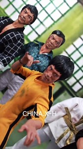 9.9K views · 113 reactions | CHINA X-H 死亡遊戲 電影人物1/6：李小龍 、棍王 伊諾山度、合氣道 池漢載、賈霸 模型展示 CHINA X-H Game Of Death Movie actor 1/6: Bruce Lee, King of Sticks, Han Jae Ji, Abdul-Jabbar Model display | CHINA X-H | Facebook