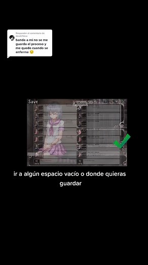 Guía para guardar progreso en Teaching Feeling
