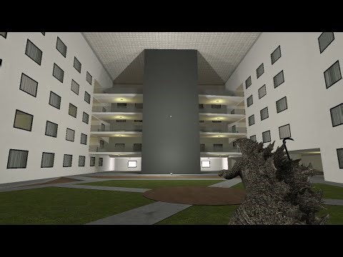 Godzilla wakes up in The Backrooms (GMOD Animation)