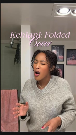 Ashley Hollis on Instagram: "My first dream in life was to be on @americanidol 🙈🎤 @kehlani “Folded” has been on repeat in my household lately, what are your favorite songs right now? 👀🥰 #cover #singing #folded"