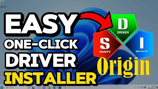 How to Easily Install or Update Drivers on Windows (Snappy Driver Installer Origin)