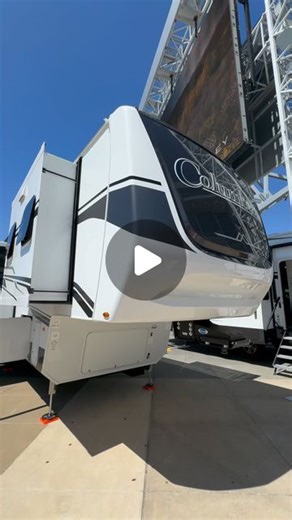 Hunter Megowen on Instagram: "2024 Columbus 388FK | Front Kitchen 5th Wheel MSRP $125,794 | Words from manufacturer: The 388FK is a front kitchen floorplan providing the most storage possible! Counter space, cabinet storage, opposing slides and residential appliances including 20 cu. ft. fridge with ice maker, 30” microwave and 3 burner cooktop and built in 24” oven, you’ll feel like you brought your kitchen from home! Pull up your barstools at the kitchen table and watch TV with friends seated