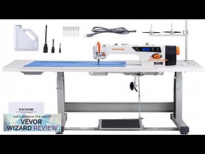 VEVOR Industrial Sewing Machine 550W Servo Motor and Table Stand 5000s.p.m Heavy-duty Review