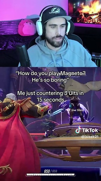 To be fair, this is about the most exciting Mag gameplay gets 😭 #marvelrivals #gaming #funny #jsleek21