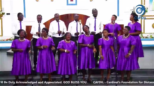 LAUDATE DOMINUM: Mary Queen of Peace Catholic Church Choir | Cafdil Cape Coast