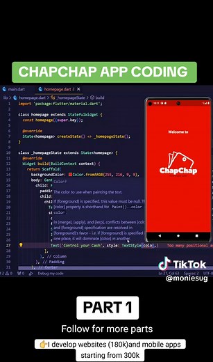 Chapchap app coding #appdeveloper