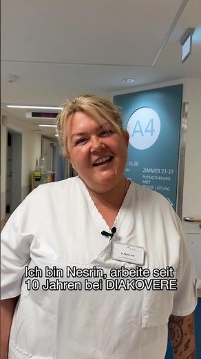 Nesrin ist die coolste Pflegeassistentin | Ausbildung zur Pflegeassistentin ab 1.9. bei DIAKOVERE