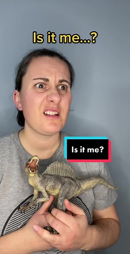 Let’s be honest…It’s both 😅#paleontology #trex #spinosaurus