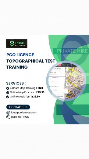 Topographical assessment Training for Pco licence applicants #topographicaltest #topographicalmap #pcocentre #pcolicence #uber #uberlocence #pcotest #topographicaltraining #trainingcentre