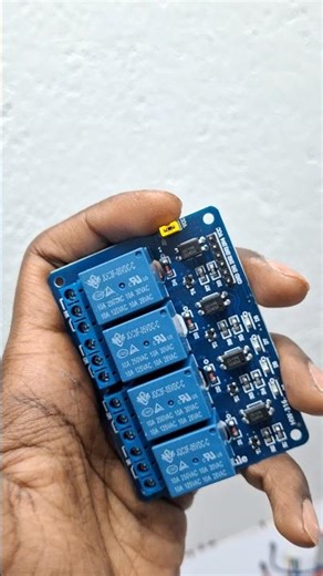 4-Channel 5V Relay Module Explained #shorts