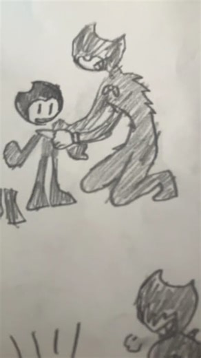 bendy taking a bath :3 #bendy #art