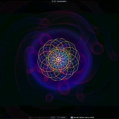 Reposted @sakari369 Drum'n'base digital mandalas, realtime OmniGeometry visuals. 🔥 Playing around, background worms created with new feature that allows you to express your ideas through mathematical expressions. Soundtrack and inspired by : https://soundcloud.com/djdonlow/academy-of-sounds-donlow-dnb | OmniGeometry