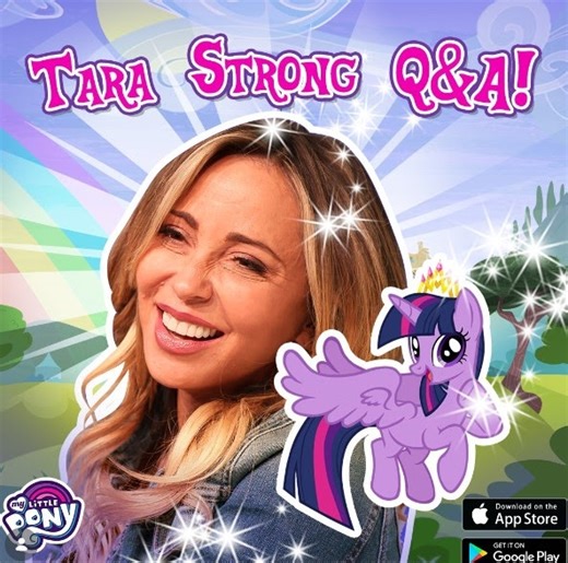 Tara Strong Q/A on April 15th with Gameloft