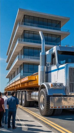 How Do You Move a Building? Like This