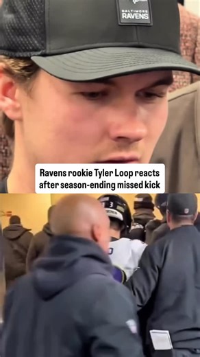 awarenessfeedtvsports on Instagram: "Ravens rookie kicker Tyler Loop speaks out after season-ending missed kick"