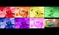 Mix of 8 videos from youtube : gummy bear 8 parison