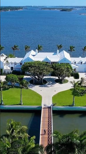 $218,000,000 Florida Mega Mansion on a Private Island #shorts