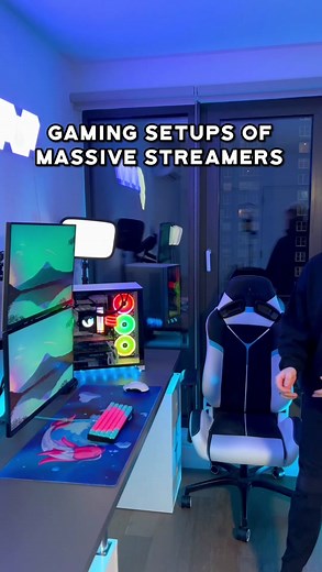 Ninja’s setup pushin 🅿️ tho. Click for part 2 poki’s setup #fortnite #gamingsetup #gamingpc #pcgamingsetup