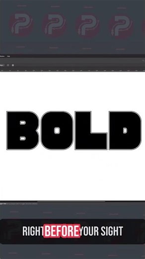 How to Create Double Outline Text (So Easy) #affinitytutorial #affinity