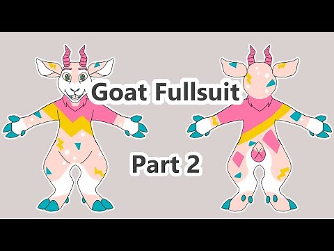The Making of Goat 2 | Fursuit Timelapse