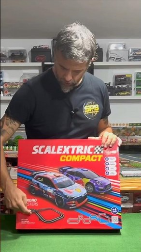 Unboxing pista Chrono Masters Scalextric Compact ‪@SCALEXTRICOFICIAL‬