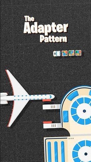 Adapter Pattern Explained: What can airports teach us about coding? ✈️ 💻