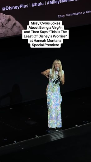 MISS MILEY CYRUS HAS GOT JOKES YALL… here’s what she had to say at the 20th anniversary celebration of Hannah Montana! #MileyCyrus #HannahMontana #HannahMontana20