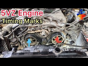 “5VZ-FE Timing Marks Setting | Toyota 3.4L V6”