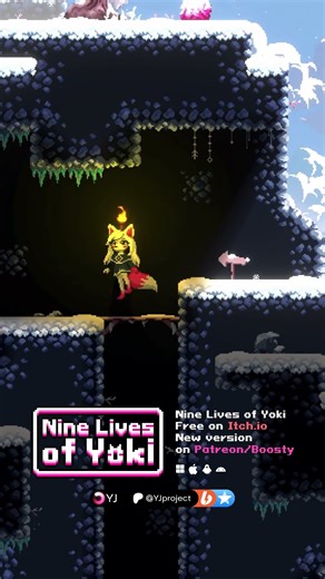 Nine Lives of Yoki #indiegame