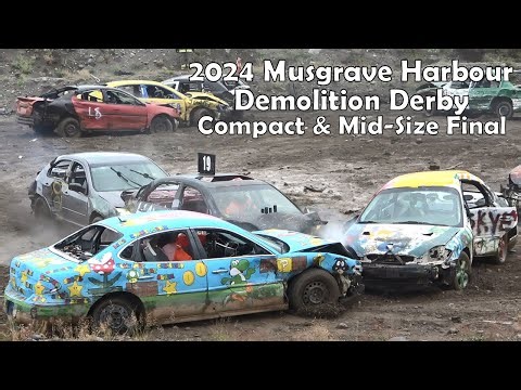 2024 Musgrave Harbour Demolition Derby - Compact & Mid-Size Car Final