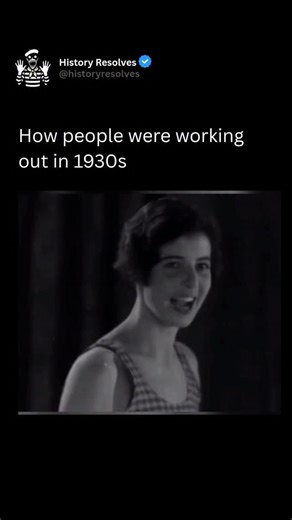 History | Ancient History on Instagram: "Workouts in the 1930s reflected a growing public interest in physical fitness, health, and body culture, influenced by the rise of organized sports, cinema, and health movements. Exercise routines were often simple and accessible, focusing on calisthenics, stretching, and basic strength training that could be done at home or in modest gymnasiums, emphasizing posture, flexibility, and endurance. Women’s workouts, popularized through magazines and early exe